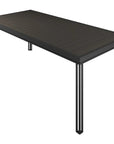 Seasonal Living Patinero Charcoal Finish Patio Dining Table