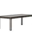 Seasonal Living Patinero Charcoal Satin Finish Patio Coffee Table