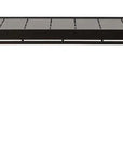 Seasonal Living Patinero Charcoal Satin Finish Patio Coffee Table