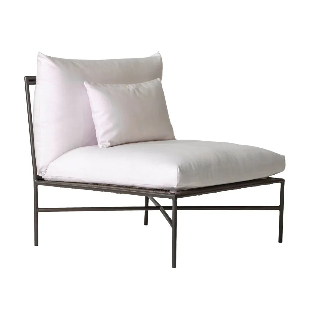 Patinero Quick - Dry Cushions Patio Modular Armless Chair - LOOMLAN - Seasonal Living - Outdoor Modulars