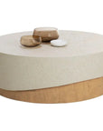 Patras Coffee Table Concrete For Indoor Outdoor Use - LOOMLAN - SUNPAN - Outdoor Coffee Tables
