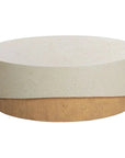 Patras Coffee Table Concrete For Indoor Outdoor Use - LOOMLAN - SUNPAN - Outdoor Coffee Tables