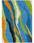 LOOMLAN Rugs Petala Denim Washable Indoor-Outdoor Rug