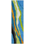 LOOMLAN Rugs Petala Denim Washable Indoor-Outdoor Rug