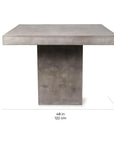 Seasonal Living Phil Counter Table - Slate Grey Outdoor Counter Table