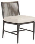 Pietra Sunbrella Outdoor Dining Chair 2PC - LOOMLAN - Sunset West - Outdoor Dining Chairs