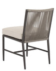 Pietra Sunbrella Outdoor Dining Chair 2PC - LOOMLAN - Sunset West - Outdoor Dining Chairs