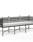 Provence Sunbrella Outdoor Bench - LOOMLAN - Sunset West - Outdoor Benches
