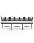 Provence Sunbrella Outdoor Bench - LOOMLAN - Sunset West - Outdoor Benches
