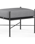 Provence Sunbrella Outdoor Ottoman - LOOMLAN - Sunset West - Outdoor Ottomans