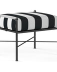 Provence Sunbrella Outdoor Ottoman - LOOMLAN - Sunset West - Outdoor Ottomans