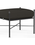 Provence Sunbrella Outdoor Ottoman - LOOMLAN - Sunset West - Outdoor Ottomans