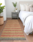 LOOMLAN Rugs Quara Gray Washable Indoor-Outdoor Rug