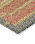 LOOMLAN Rugs Quara Gray Washable Indoor-Outdoor Rug