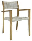 Artesia Quinn Wooden Patio Dining Arm Chair