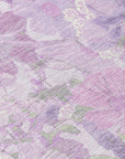 LOOMLAN Rugs Raimana Purple Washable Indoor-Outdoor Rug