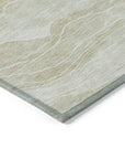 LOOMLAN Rugs Ravella Brown Washable Indoor-Outdoor Rug