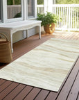 LOOMLAN Rugs Ravella Brown Washable Indoor-Outdoor Rug