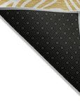 LOOMLAN Rugs Raya Gold Washable Indoor-Outdoor Rug