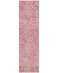 LOOMLAN Rugs Raya Pink Washable Indoor-Outdoor Rug
