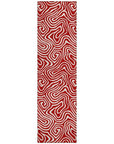 LOOMLAN Rugs Raya Red Washable Indoor-Outdoor Rug