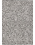 LOOMLAN Rugs Raya Taupe Washable Indoor-Outdoor Rug