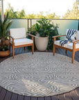 LOOMLAN Rugs Raya Taupe Washable Indoor-Outdoor Rug