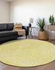 LOOMLAN Rugs Raya Yellow Washable Indoor-Outdoor Rug