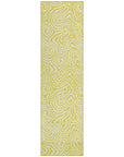 LOOMLAN Rugs Raya Yellow Washable Indoor-Outdoor Rug