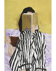 LOOMLAN Reading Artwork d Canvas With Floating