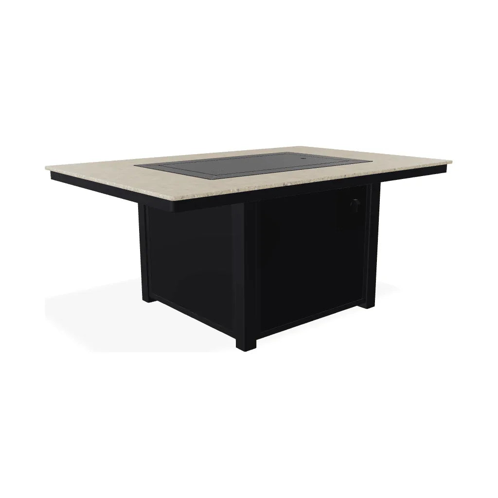 Rectangular Origins Propane or Natural Gas Fire Table - LOOMLAN - Telescope - Outdoor Fire Tables