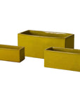 Rectangular Window Box Ceramic Planter - LOOMLAN - Emissary - Planters
