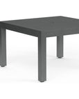 Redondo Aluminum Square Outdoor Dining Table - LOOMLAN - Sunset West - Outdoor Dining Tables