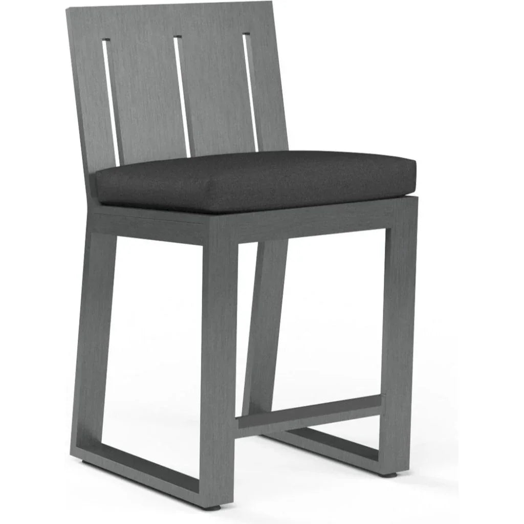 Redondo Sunbrella Outdoor Barstool - LOOMLAN - Sunset West - Outdoor Bar Stools