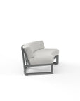 Redondo Sunbrella Outdoor Curved Sofa - LOOMLAN - Sunset West - Outdoor Sofas & Loveseats