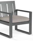 Redondo Sunbrella Outdoor Dining Armchair 2PC - LOOMLAN - Sunset West - Outdoor Dining Chairs