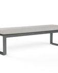 Redondo Sunbrella Outdoor Dining Bench - LOOMLAN - Sunset West - Outdoor Benches