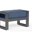 Redondo Sunbrella Outdoor Ottoman - LOOMLAN - Sunset West - Outdoor Ottomans