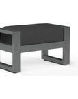 Redondo Sunbrella Outdoor Ottoman - LOOMLAN - Sunset West - Outdoor Ottomans