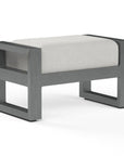 Redondo Sunbrella Outdoor Ottoman - LOOMLAN - Sunset West - Outdoor Ottomans
