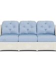 Lloyd Flanders Reflections 3-Seater Sofa All Weather Wicker Sunbrella Cushions