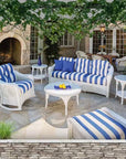 Lloyd Flanders Reflections 3-Seater Sofa All Weather Wicker Sunbrella Cushions