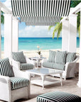 Reflections Loveseat 5PC Lounge Set Chairs & Tables - LOOMLAN - Lloyd Flanders - Outdoor Lounge Sets
