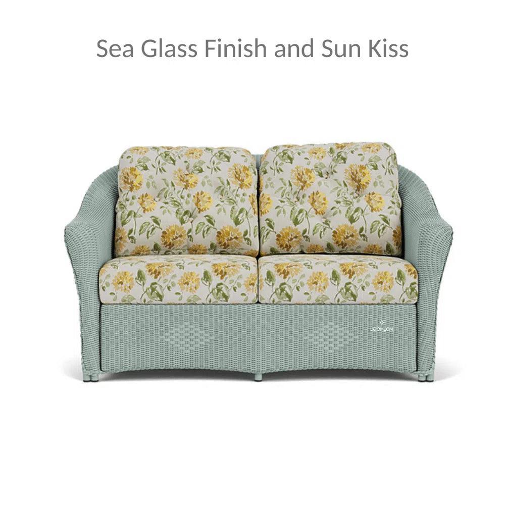 Reflections Loveseat 5PC Lounge Set Chairs & Tables - LOOMLAN - Lloyd Flanders - Outdoor Lounge Sets
