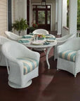 Reflections Patio Dining Table Set Armchairs Set for 6 - LOOMLAN - Lloyd Flanders - Outdoor Dining Sets