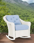 Lloyd Flanders Reflections Patio Rocking Lounge Chair Sunbrella