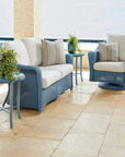 Lloyd Flanders Reflections Swivel Rocker Lounge Chair Sunbrella