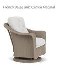 Lloyd Flanders Reflections Swivel Rocker Lounge Chair Sunbrella