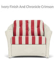 Lloyd Flanders Reflections Wicker Chair & A Half Sunbrella Cushions
