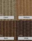 Lloyd Flanders Reflections Wicker Day Chaise Lounge Sunbrella Cushions